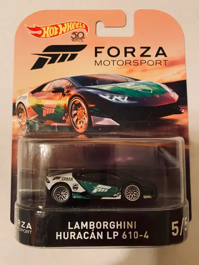 Hot Wheels 50th Forza Lamborghini Huracan LP-610-4, View more