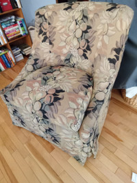 Accent , swivel chair