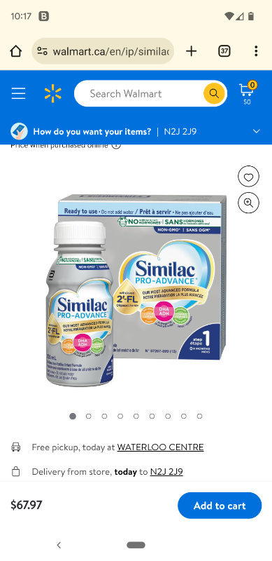 Similac pro advance ready to feed, View more