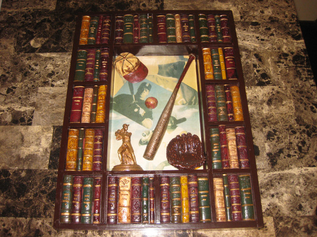 Baseball Themed Shadow Box in Hobbies & Crafts in Windsor Region