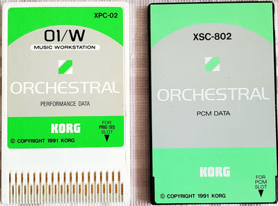 Korg 01/W XPC-02/XSC-802 Orchestral card, View more