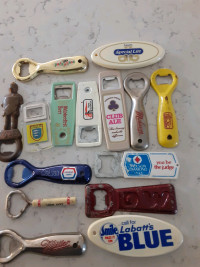 variety of bottle openers