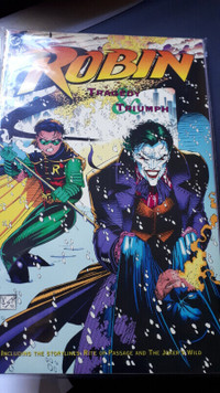 Comic book. ROBIN. TRAGEDY AND TRIUMPH mint