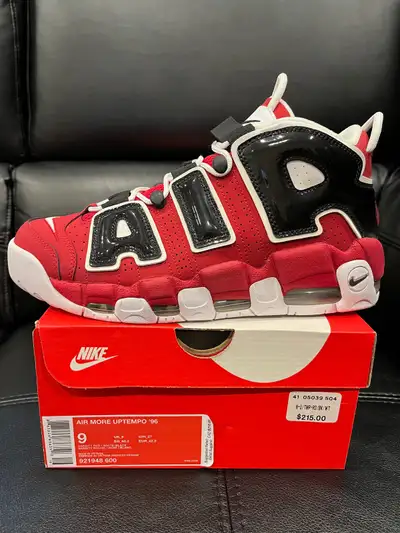 Nike Air More Uptempo  • Bulls • Size 9 , View more