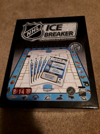 NHL Ice Breaker Card Hockey Board Game