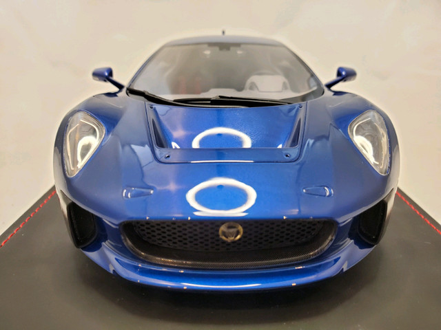 1:18 Resin Not Diecast VAV Jaguar C-X75 Concept Car Blue in Arts & Collectibles in Kawartha Lakes - Image 3