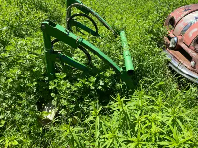 Home made Frontend loader for a John Deere 400. 902-859-1830 or cell 403-816-6629