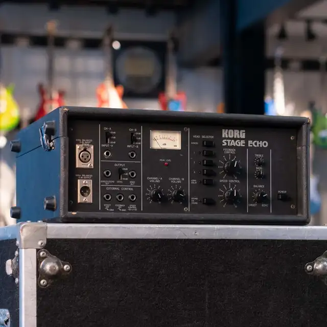Korg SE-500 Stage Echo Tape Delay 1970s - Black in Amps & Pedals in Edmonton - Image 2