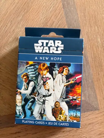 I am offering a sealed and brand new deck of Star Wars: A New Hope playing cards. They are in perfec...