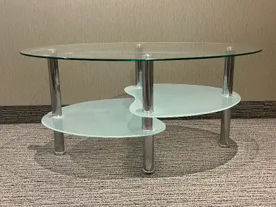 Glass Table - Perfect Condition!, View more