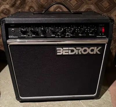1990's BEDROCK 621 tube amp 2xEL84's 2 ch clean & dirty, View more