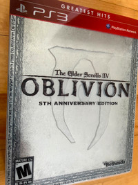 PS3 game - the Elder Scrolls IV Oblivion 5th Anniversary Edition