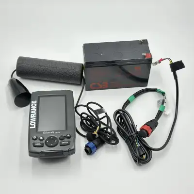 Lowrance Elite-4 HDI Boat & Ice Fishing Kit, View more