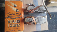 Vintage Roller Skates In Original Box
