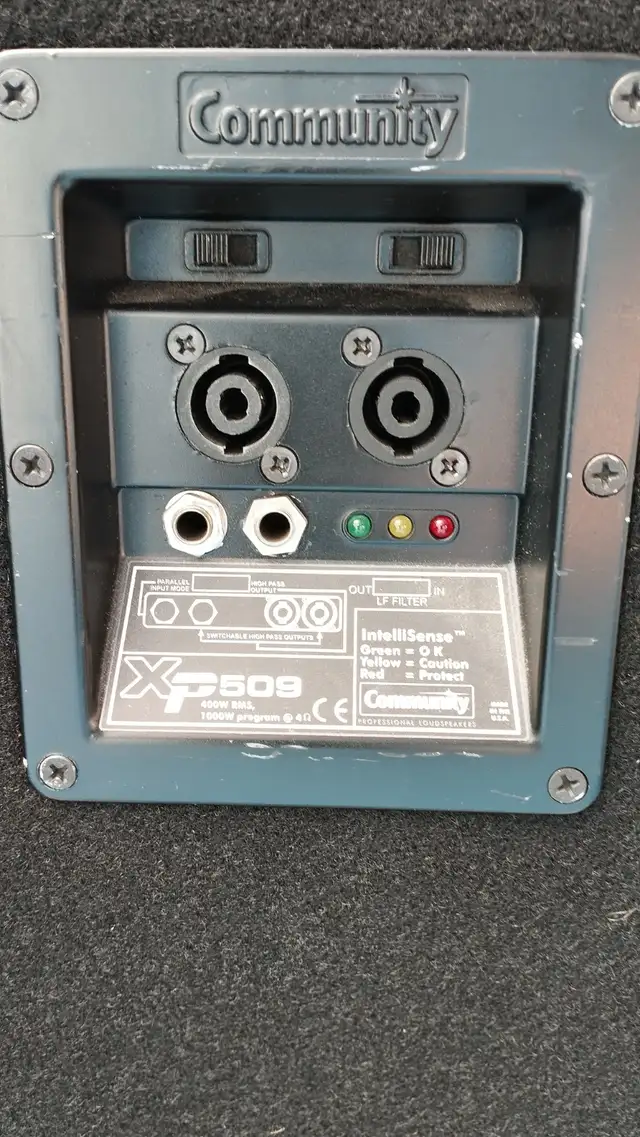 Community XP509 - Dual 15" passive high output subwoofers in Other in City of Toronto - Image 8