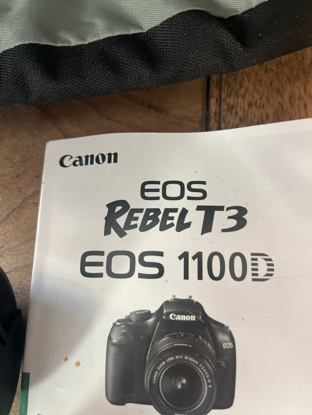 Canon T3 rebel camera  in Cameras & Camcorders in Peterborough - Image 2