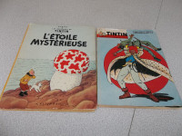 livre de Tintin d'origine