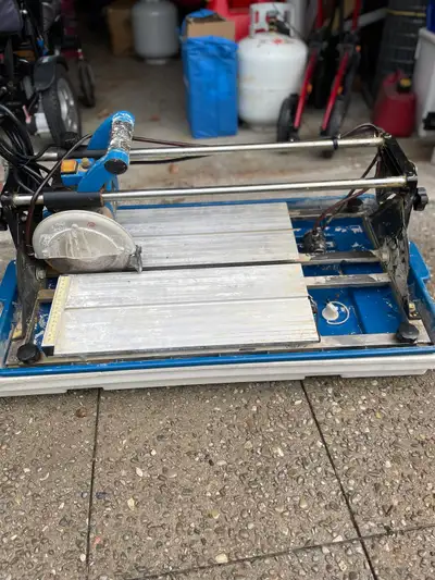 Mastercraft 7” Sliding Wet Tile Saw, View more