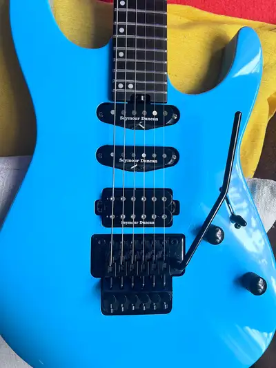 CHARVEL PRO-MOD DK24 HSS FR E, EBONY FINGERBOARD, INFINITY BLUE, View more