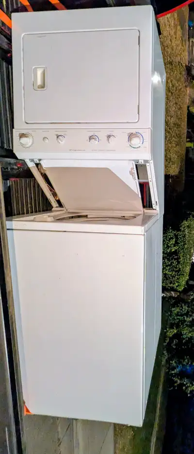 Upright Frigidaire washer dryer combo - both units working - $85, View more