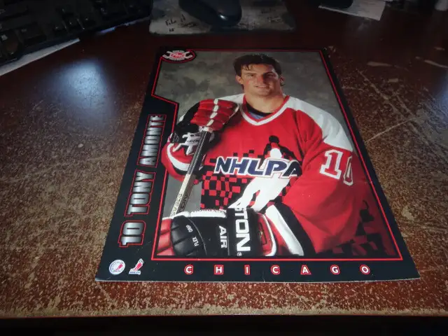 POST CEREAL 1994-1995 hockey NHL COLLECTOR SERIES TONY AMONTE 12 in Arts & Collectibles in Victoriaville - Image 2