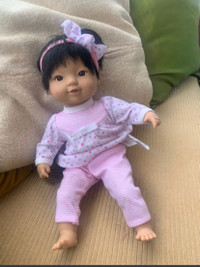 Newberry Maddie ethic Asian native Hispanic baby girl doll 15”