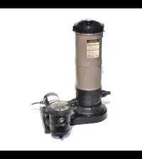 Pool cartridge filter and pump combo for above grounds