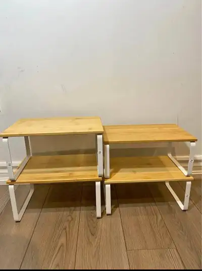 Cabinet Organizer Shelf, Set of 4 Kitchen Counter Shelves, View more