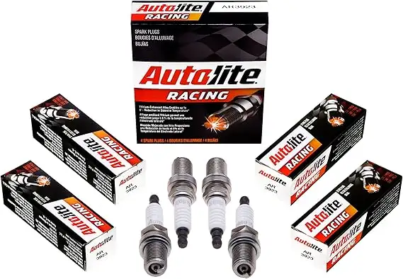 NEW AUTOLITE RACING AR3923 4-Pack High Performance Spark Plugs