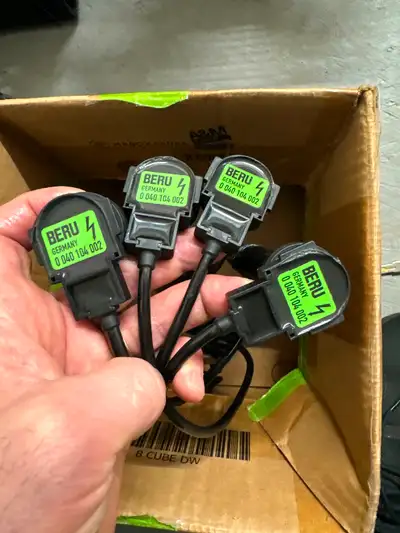 Removed from F4 when New factory original equipment BERU made in Germany $300. each no longer availa...