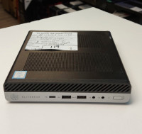 Tiny Desktop HP EliteDesk 800 G3 DM i5-6500 8Go SSD 250Go HD530