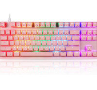 Motospeed CK82 gaming mechanical keyboard/clavier de jeu (rose)