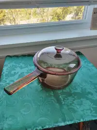 Corning Glass Cooking Pot