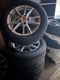 Porsche tire and rims 
