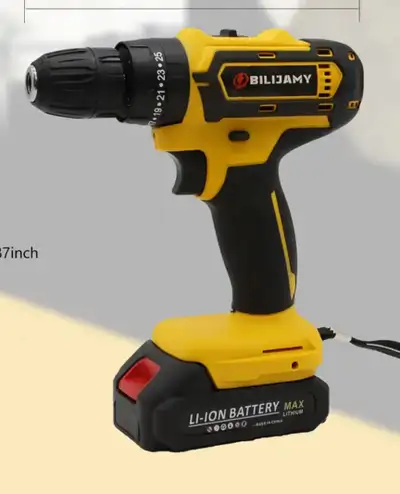 New Cordless Rechargeable Drill Driver 20v Two Batteries, View more