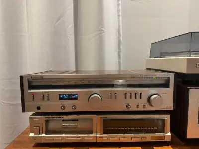 vintage Kenwood KR-720 stereo receiver, View more