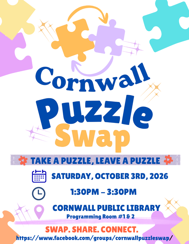 Cornwall Puzzle Swap Save The Date!