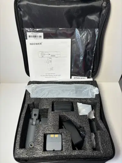 NEW OPEN BOX NEEWER Q3 provides the possibility of a portable of net weight 626g, which means you co...