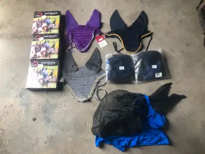 Horse fly masks, etc for sale, View more