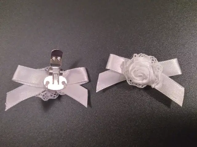 Bow Clips for First Communion Flower Girl Dressy Kids Shoes in Kids & Youth in Oshawa / Durham Region - Image 8