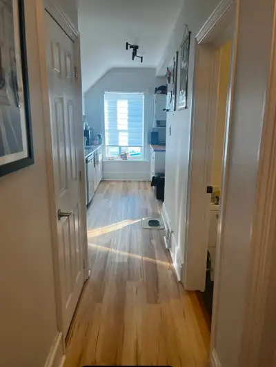 Fully renovated one bedroom apartment location across from Victoria Park. If preferred, all inclusiv...