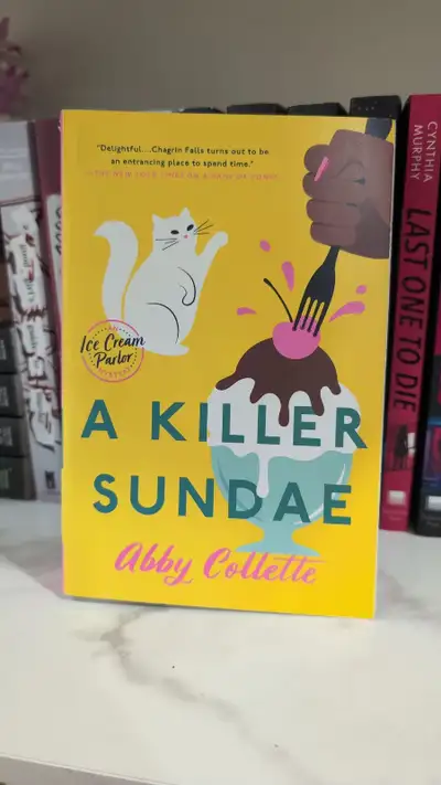 I have for sale a Gently Used A Killer Sundae Softcover Book Abby Collette!!!! If you have any quest...