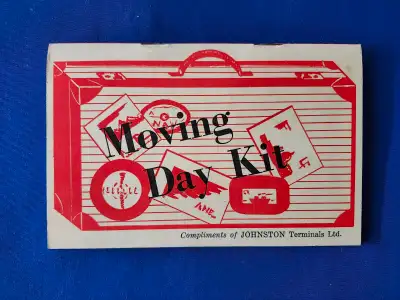 Vintage "Moving Day Kit" from Johnston Terminals Ltd., View more