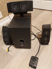 Logitech X-540 Surround Sound PC Computer Speakers