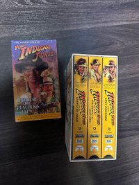 Indiana Jones VHS Movies One Still Pakaged 