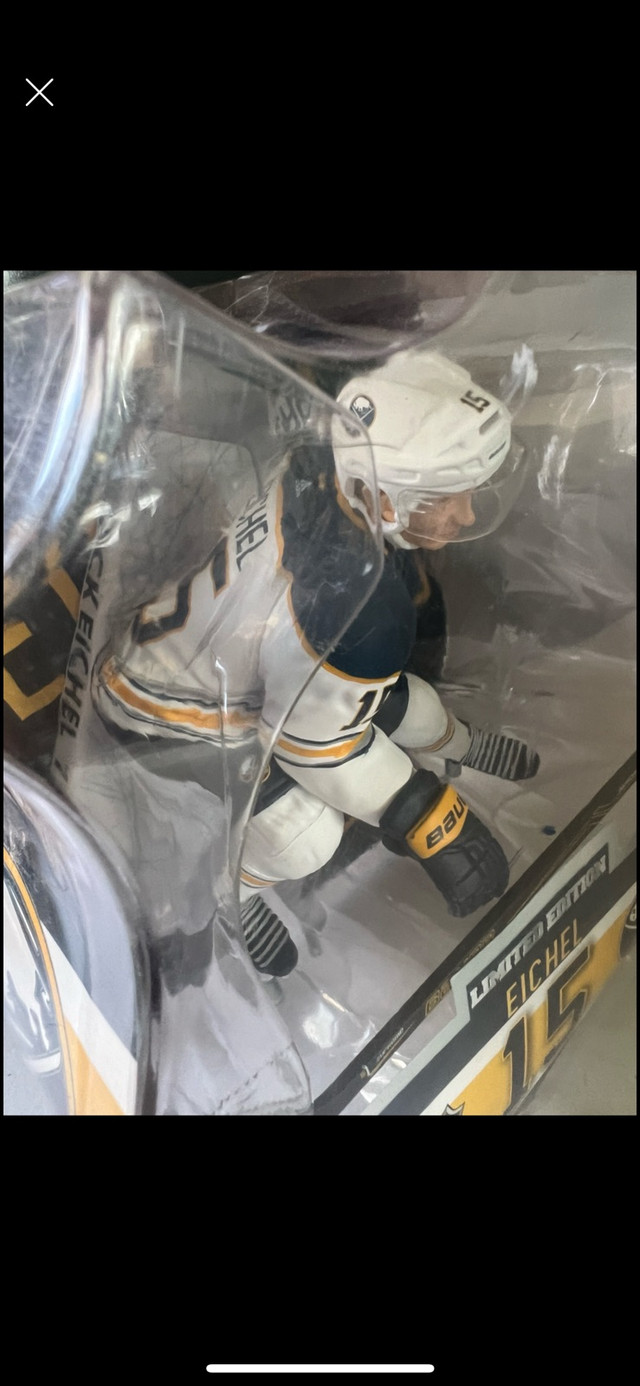 Eichel NHL Hockey Buffalo Sabres Action Figure Imports Dragon  in Arts & Collectibles in Kingston - Image 3