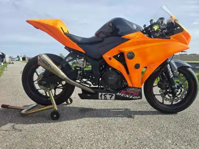 Im selling my 2018 Yamaha R3 Race Bike. This bike has been raced in SOAR for years as well as RACE S...