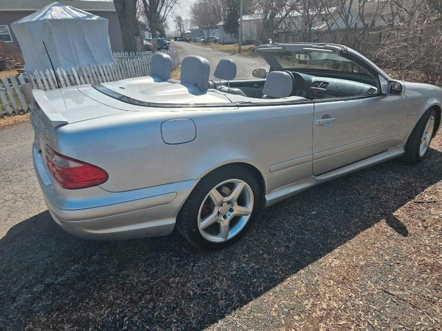 2001 Mercedes-Benz clk430 (AMG package, convertible, A1) dans Autos et camions  à Laval/Rive Nord - Image 4