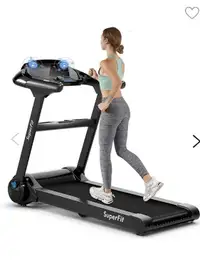 SuperFit 2.25 HP Folding Treadmill Running Machine.