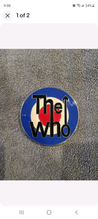 The Who Belt Buckle 